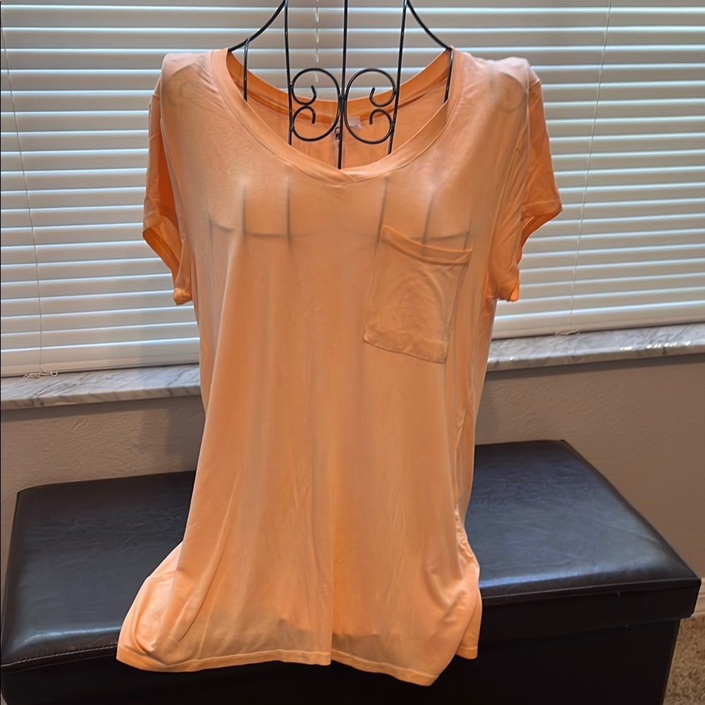 Cable & Gauge Relaxed Orange Short Sleeve Tee